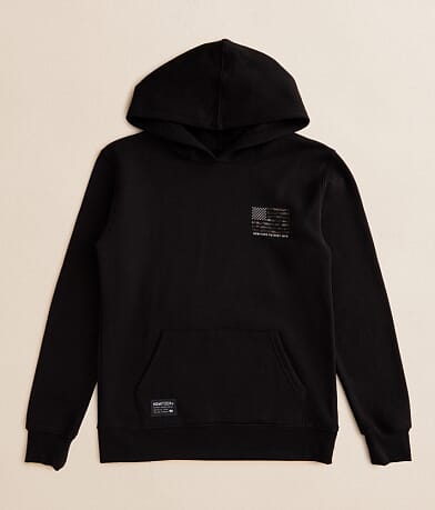 Howitzer Boys - People Stamp Hooded Sweatshirt front view