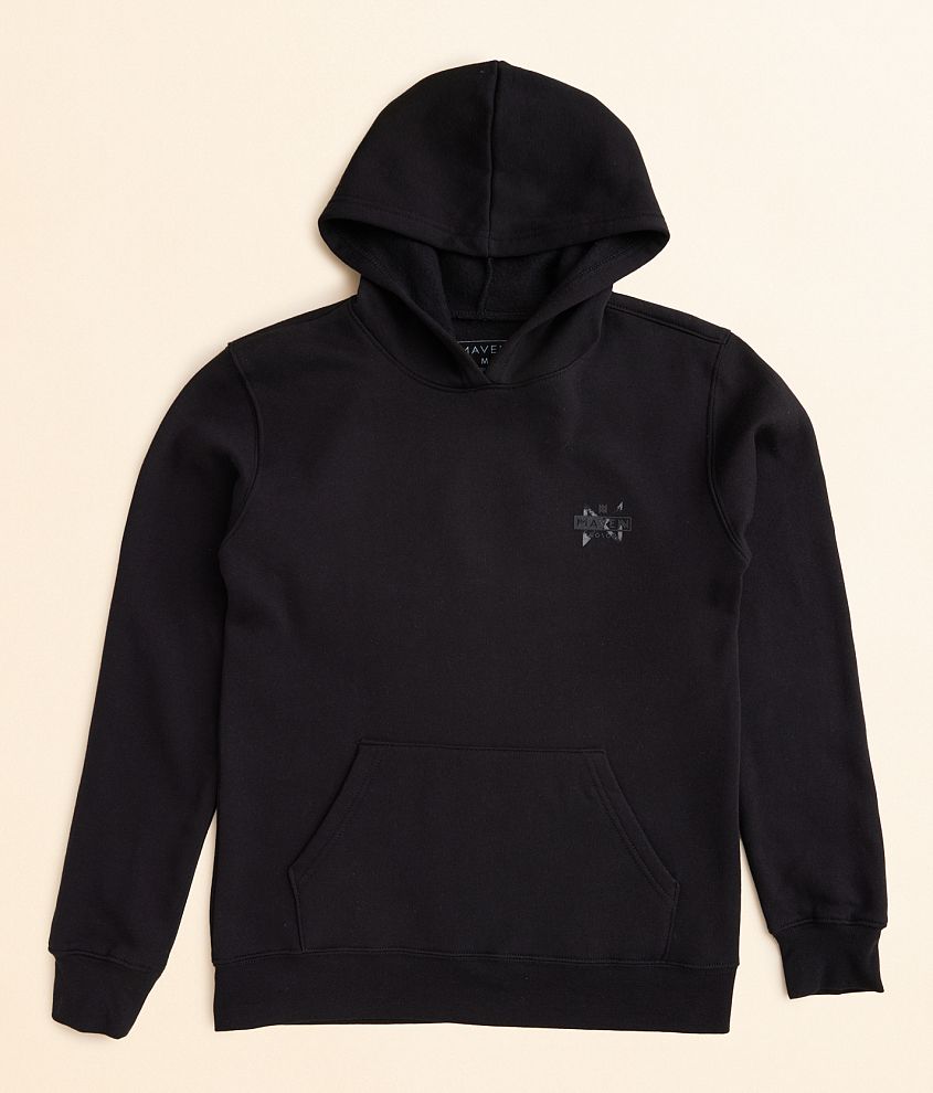 Boys - Maven Co-op Split Over Hooded Sweatshirt front view