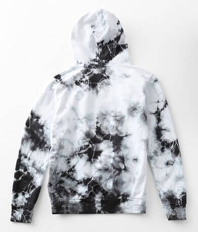 M.Lab Boys - Solve Tie Dye Hooded Sweatshirt back view