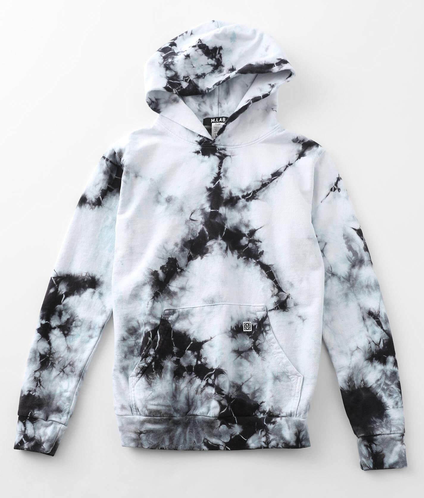 Boys Solve Tie Dye Hooded Sweatshirt