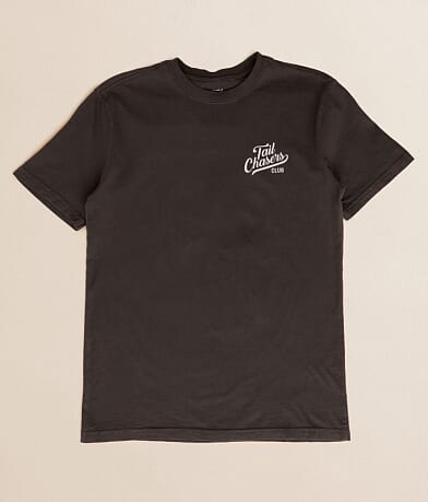 Tail Chasers Club Boys - Camo Dog Outdoors T-Shirt front view