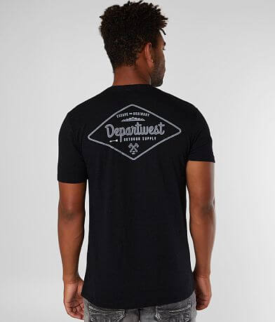 Departwest Borders T-Shirt back view