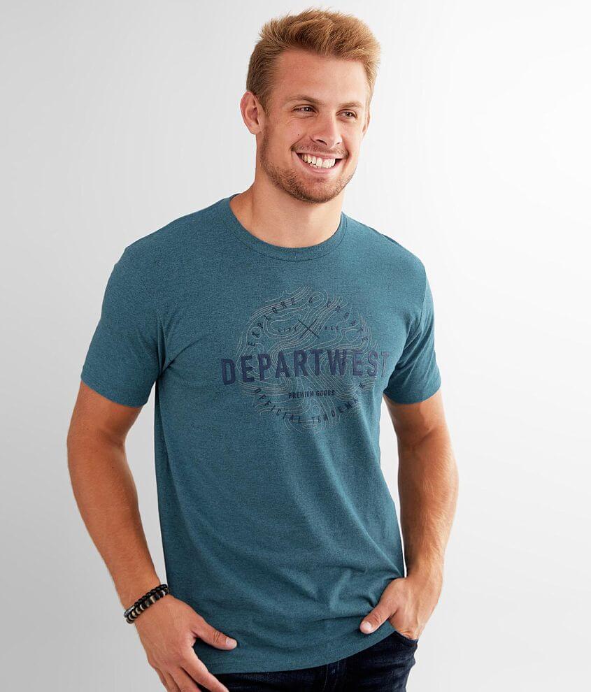 Departwest Greenstone T-Shirt - Men's T-Shirts in Mako | Buckle