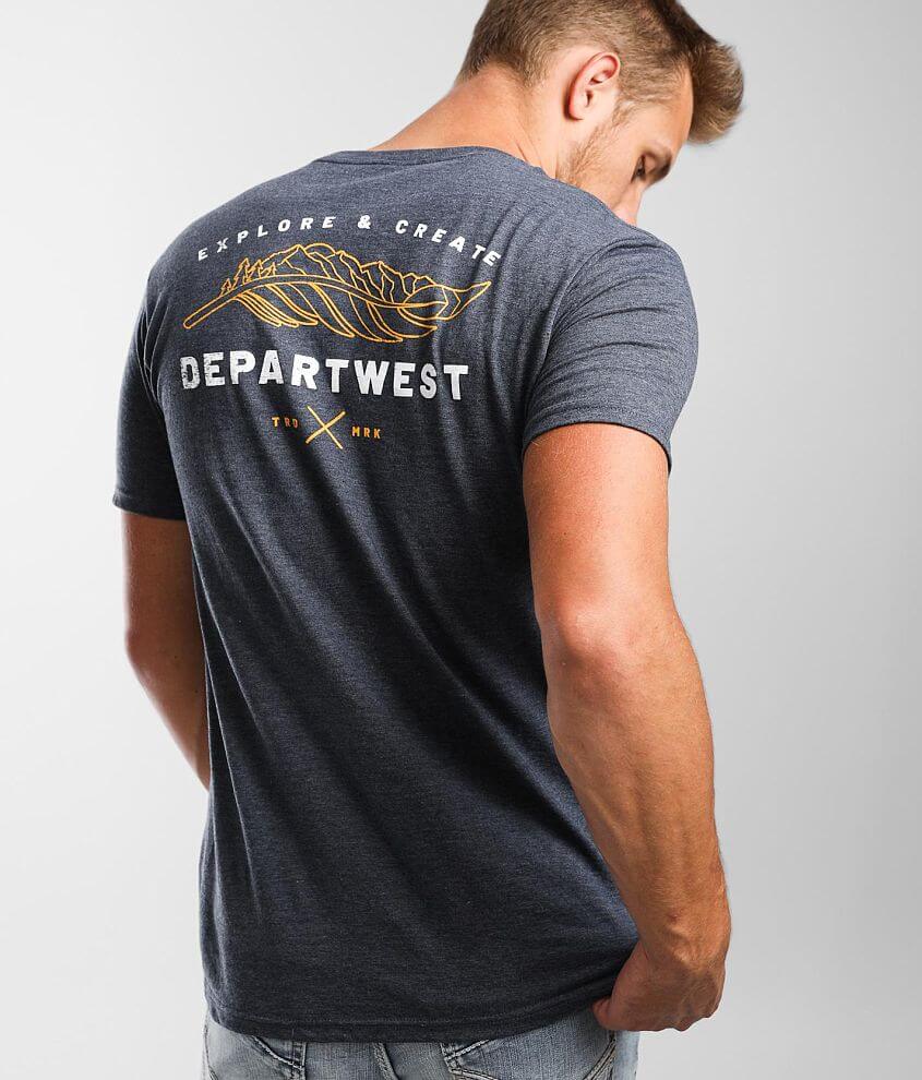 Departwest Feather Mountain T-Shirt front view