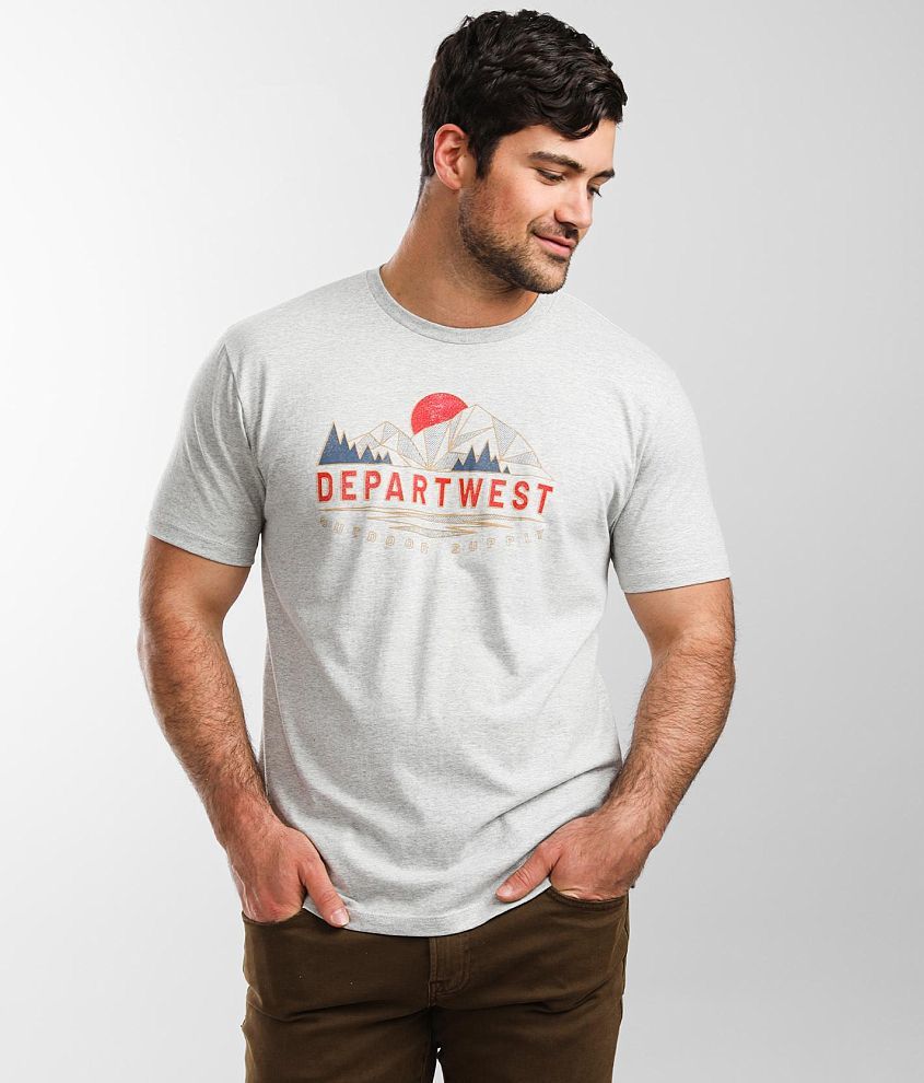 Departwest Capitan T-Shirt - Men's T-Shirts in Concrete | Buckle