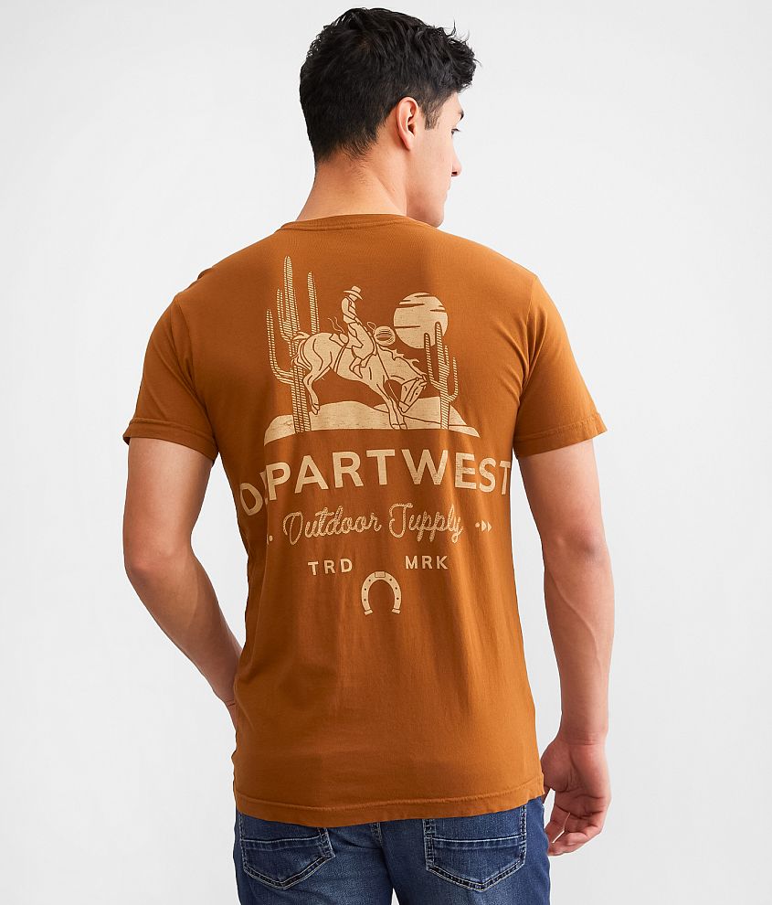 Departwest Dark Night T-Shirt - Men's T-Shirts in Umber | Buckle