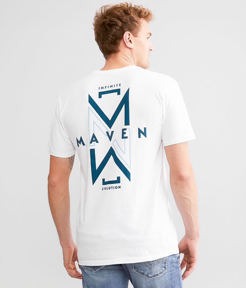 Maven Co-op Mirrired T-Shirt front view