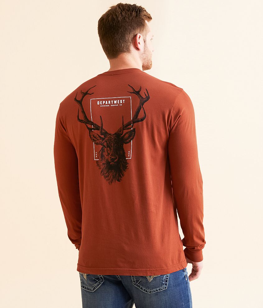 Departwest Buck License T-Shirt front view