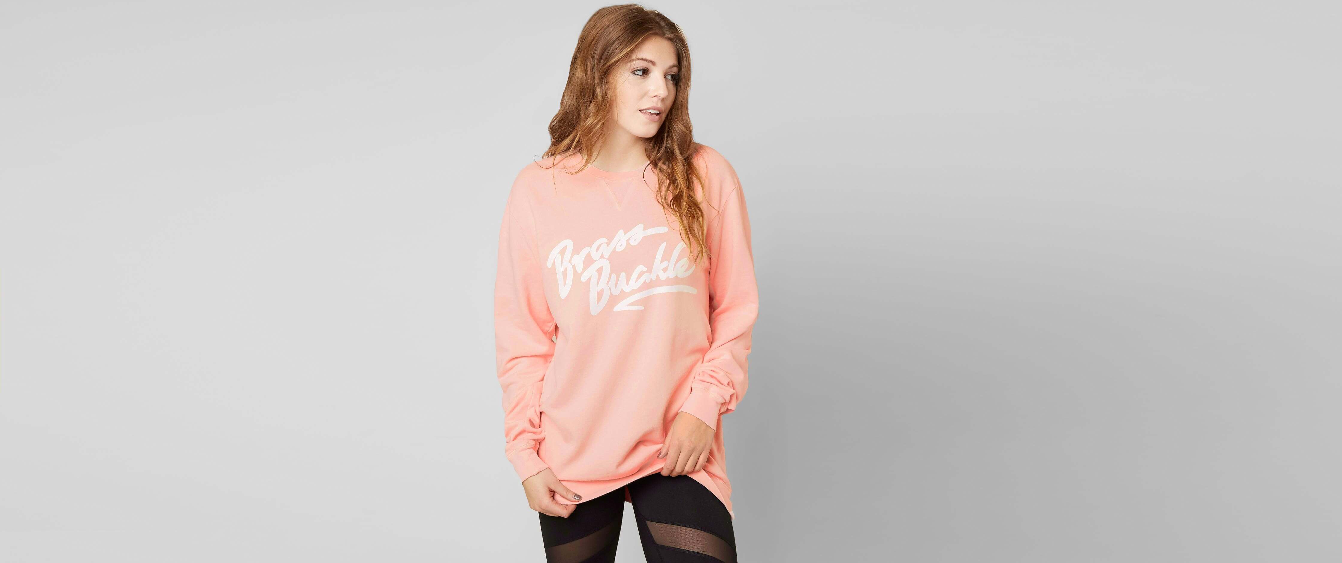 Legacy Collection by BKE Brass Buckle Sweatshirt Women's Sweatshirts