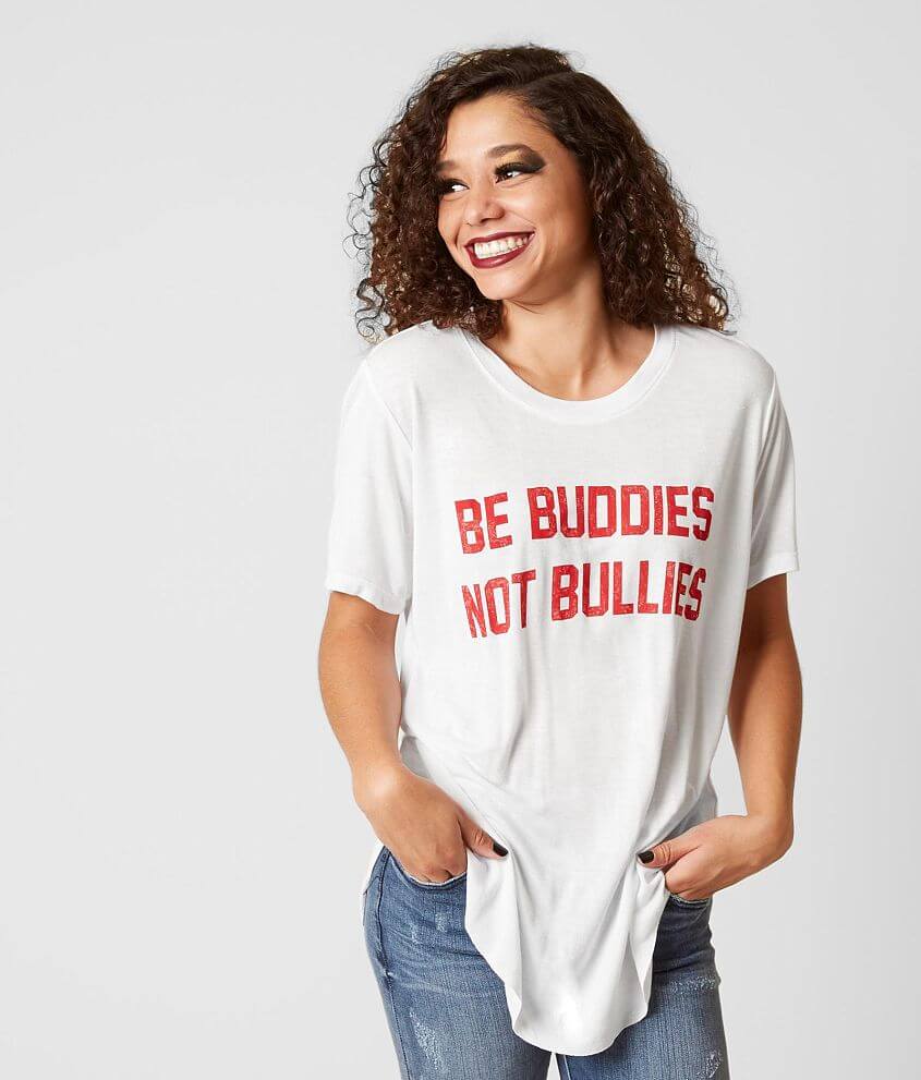 BKE Be Buddies Not Bullies T-Shirt front view