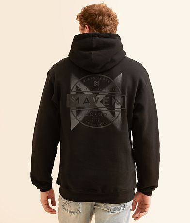 Maven Co-op Split Over Hooded Sweatshirt front view