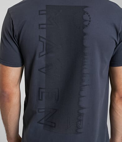 Maven Co-op Blasted Block T-Shirt back view