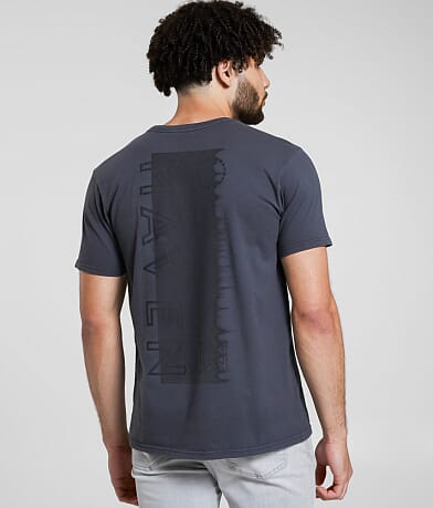 Maven Co-op Blasted Block T-Shirt front view