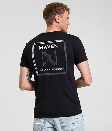 Maven Co-op Debossed T-Shirt front view