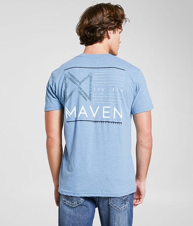 Maven Co-op Stripes T-Shirt front view