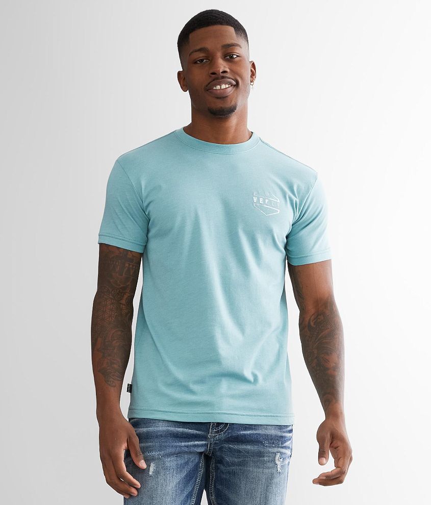 Veece Deep T-Shirt - Men's T-Shirts in Fern Green Heather | Buckle