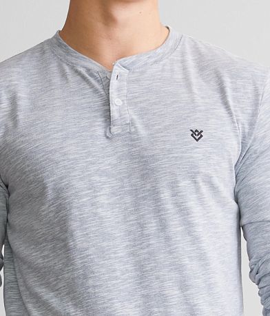 Veece Marled Henley misc detail 1 view
