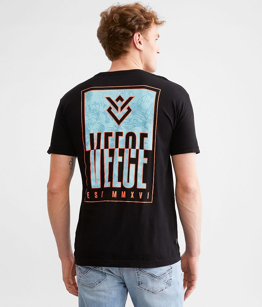 Veece Slender Split T-Shirt front view