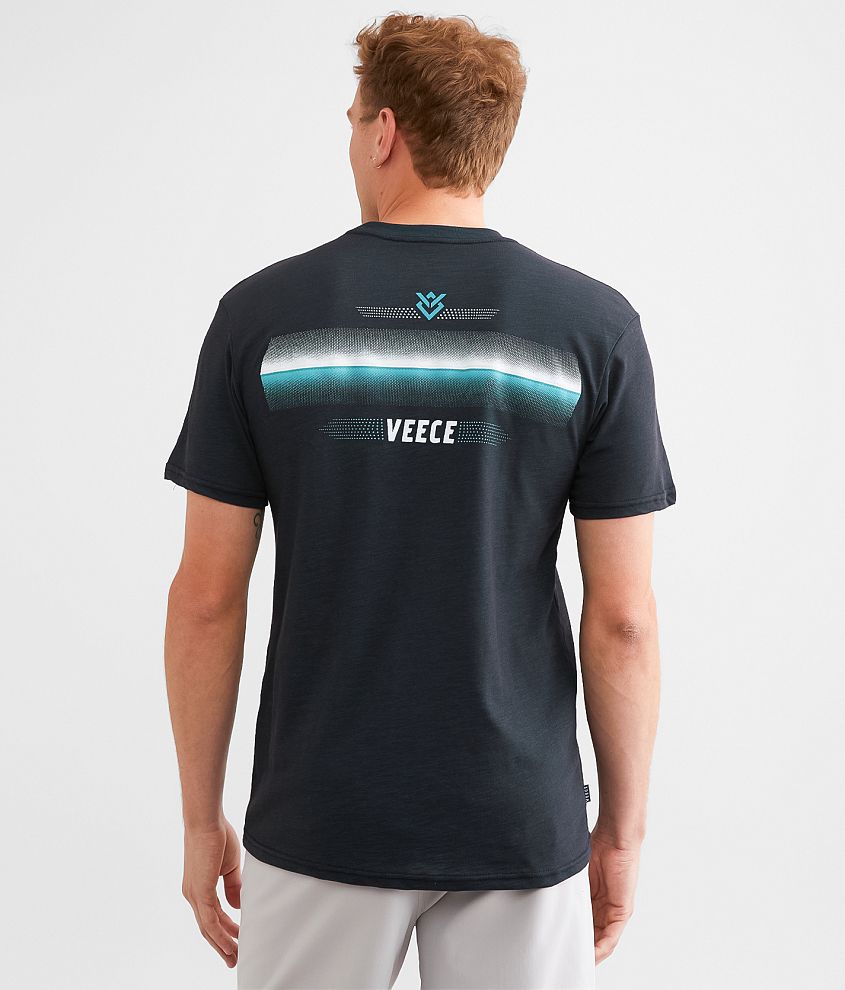 Veece Split Stripe T-Shirt front view