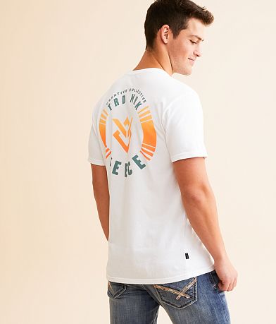 Veece Border Sunrise T-Shirt back view