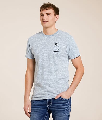 Veece Subtropic Badge T-Shirt front view