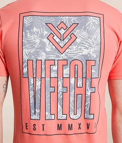 Veece Slender Split T-Shirt back view