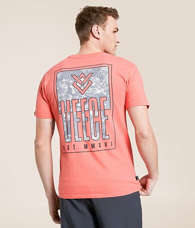 Veece Slender Split T-Shirt front view