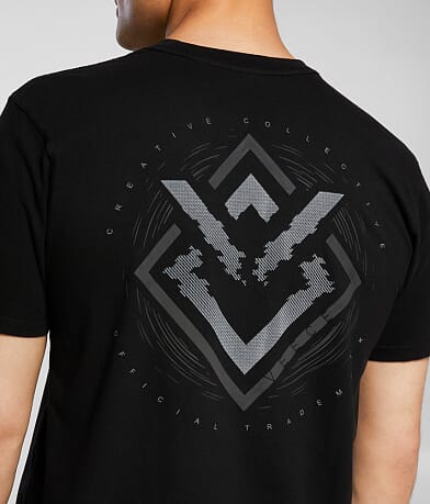 Veece Glitch Storm T-Shirt BACK