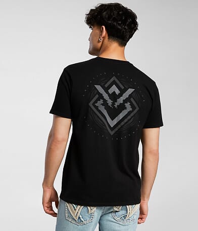 Veece Glitch Storm T-Shirt front view