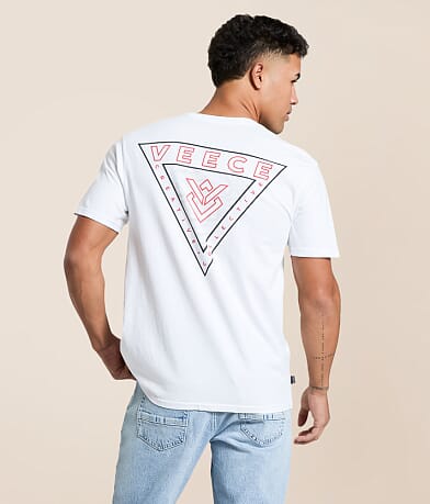 Veece Pierced Down T-Shirt front view