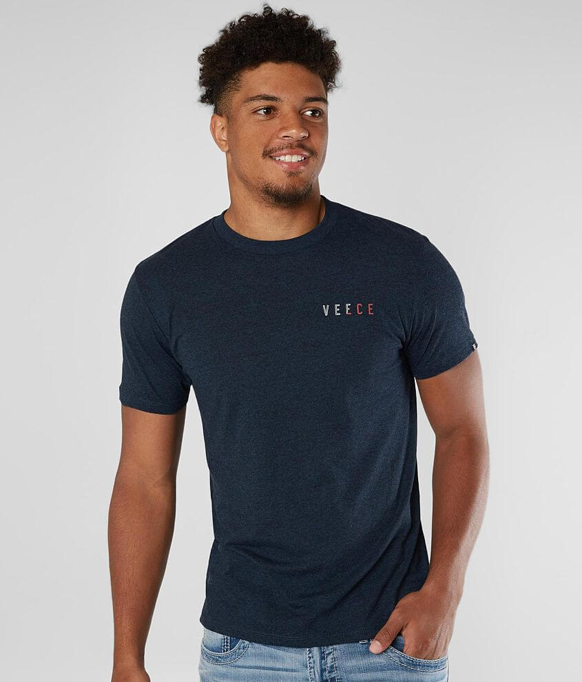 Veece Two Stroke T-Shirt - Men's T-Shirts in Abyss Blue | Buckle