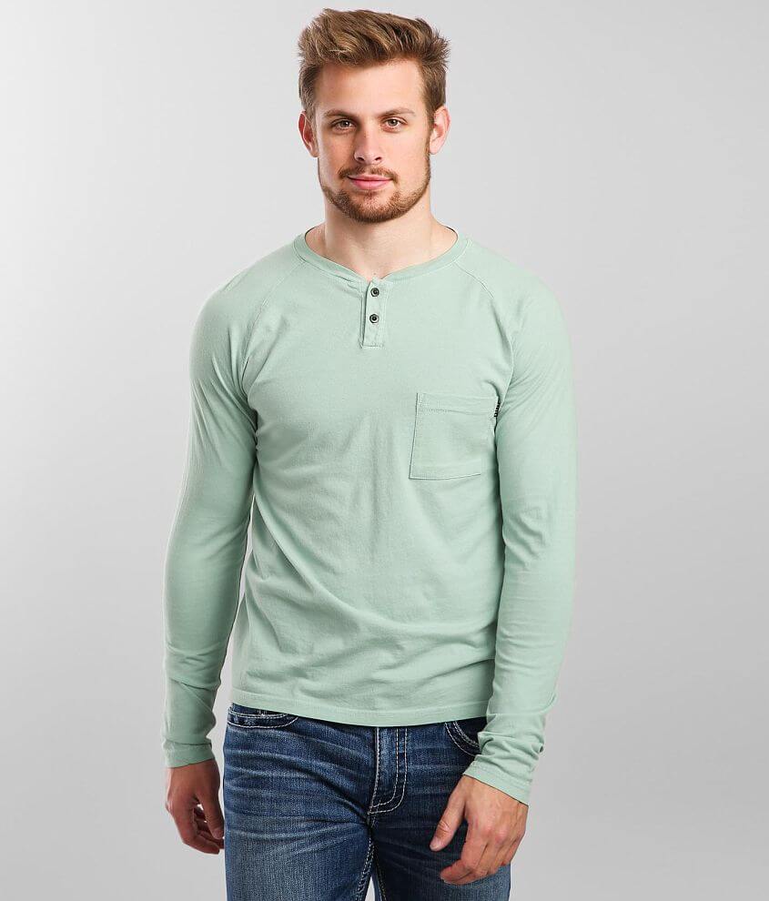 Veece Basic Henley T-Shirt front view