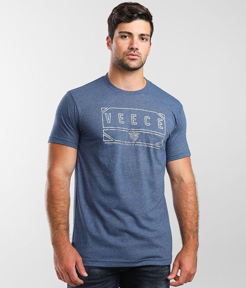 Veece Box Lunch T-Shirt - Men's T-Shirts in Cabo Blue | Buckle