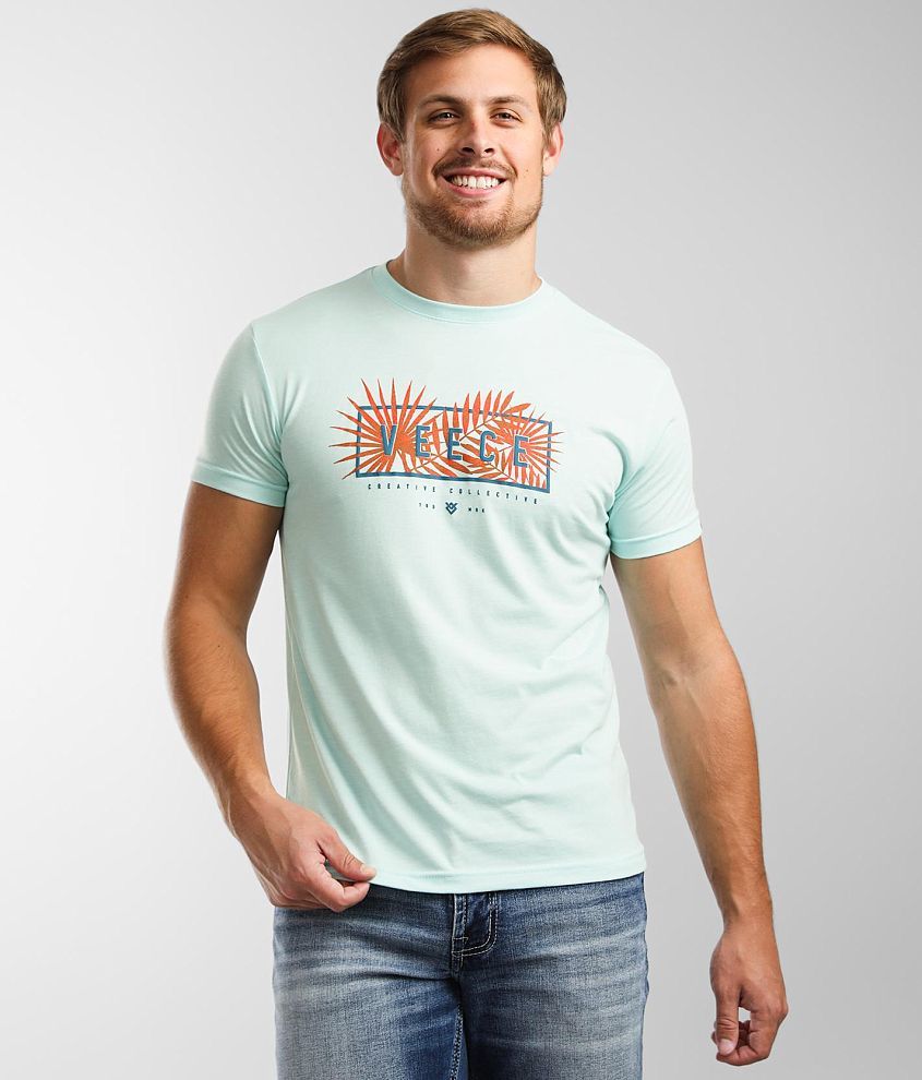 Veece Luau Party T-Shirt - Men's T-Shirts in Blue Tint | Buckle