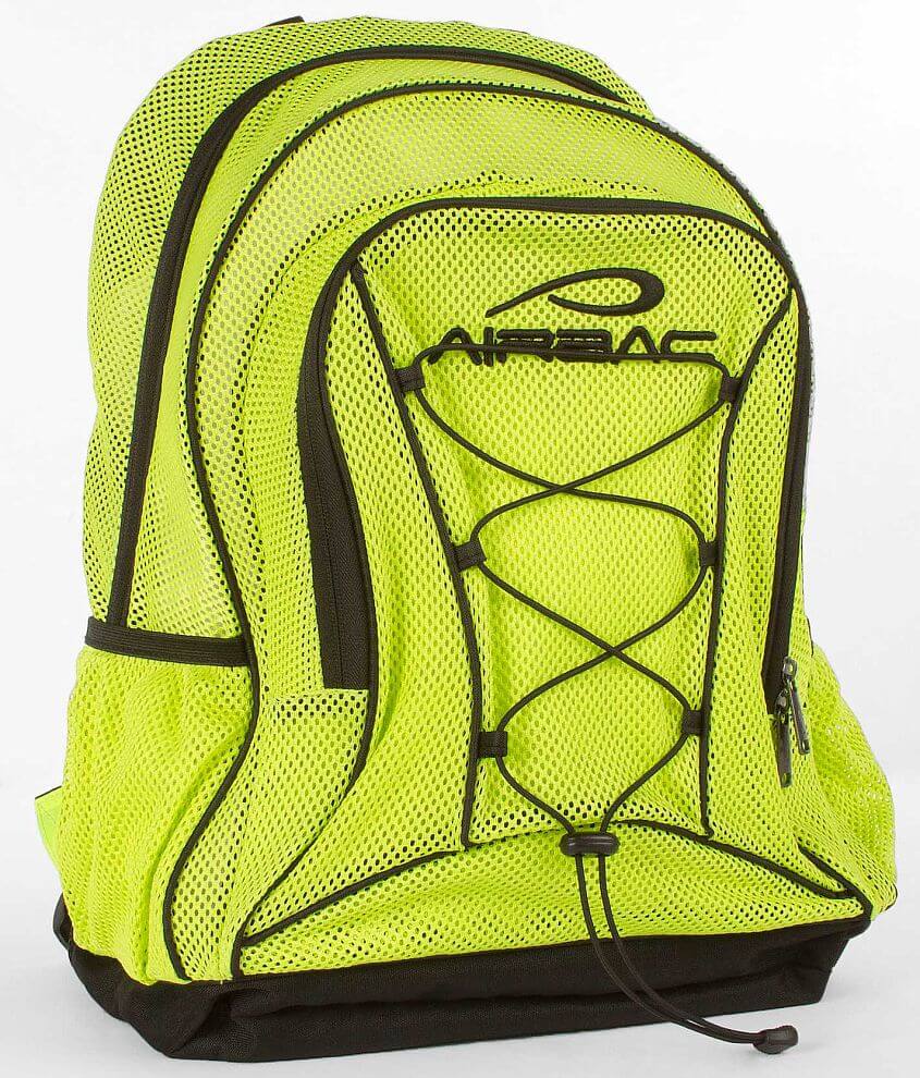 AirBac Neon Mesh Backpack front view