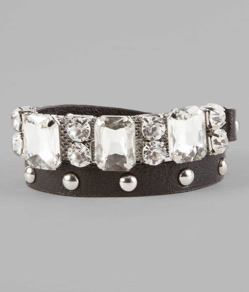 BKE Glitz Wrap Bracelet front view