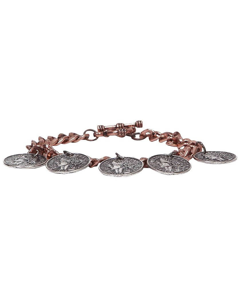 Festive Coin Bracelet front view