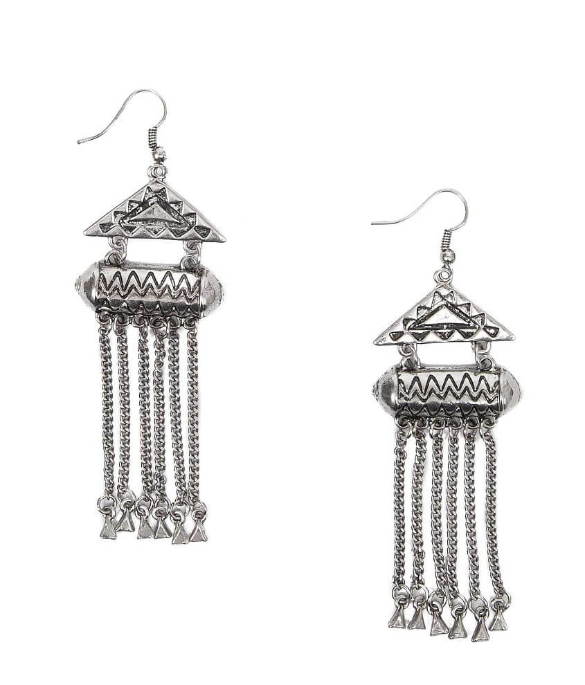 BKE Embossed Earring front view