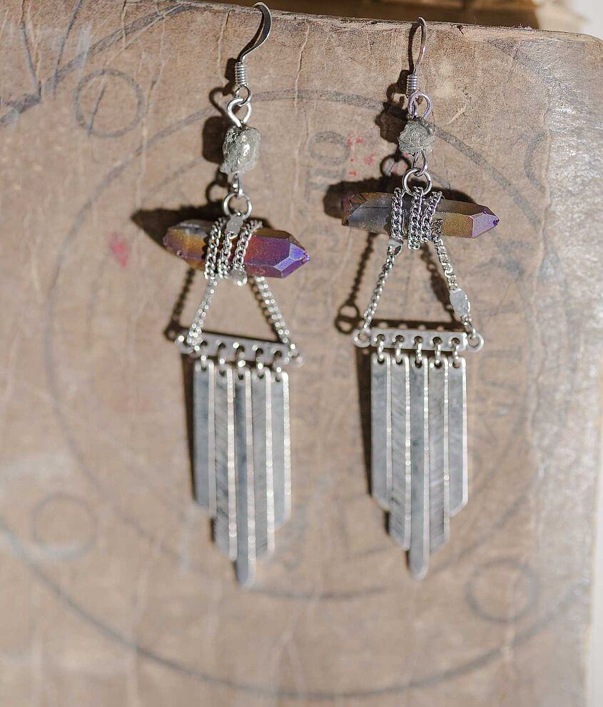 Gimmicks by BKE Fringe Earring front view