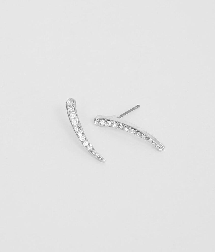 BKE Pave Earring front view