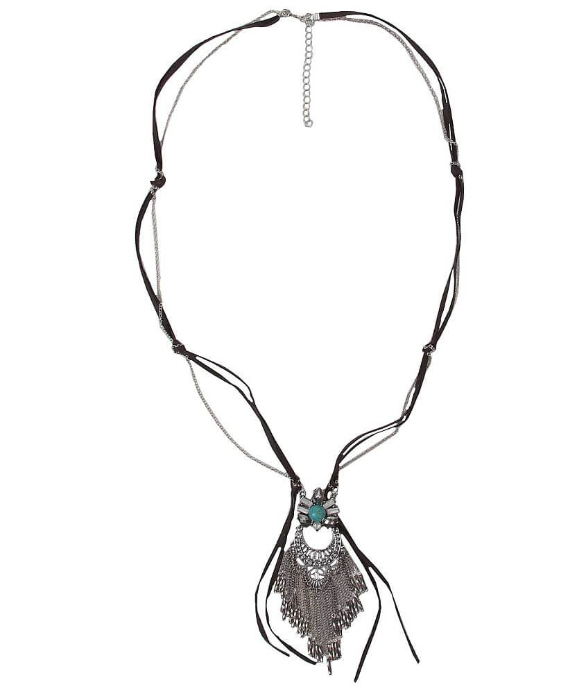 BKE Cut-Out Necklace front view