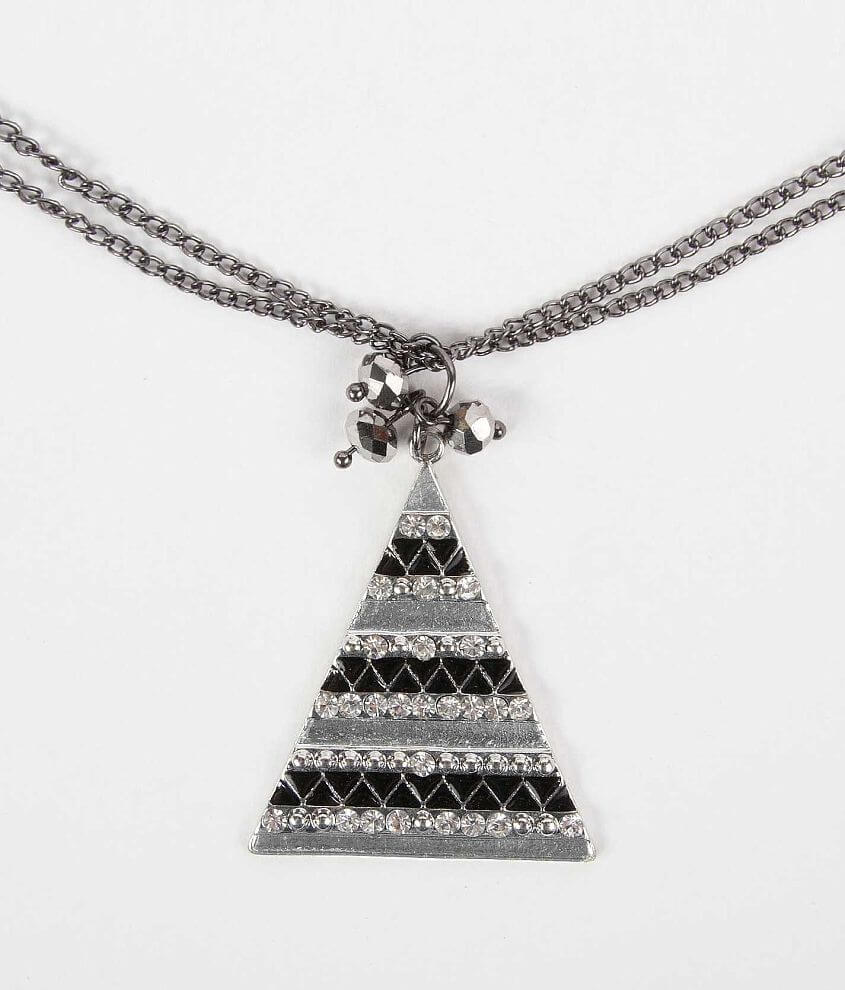 Daytrip Triangle Necklace front view