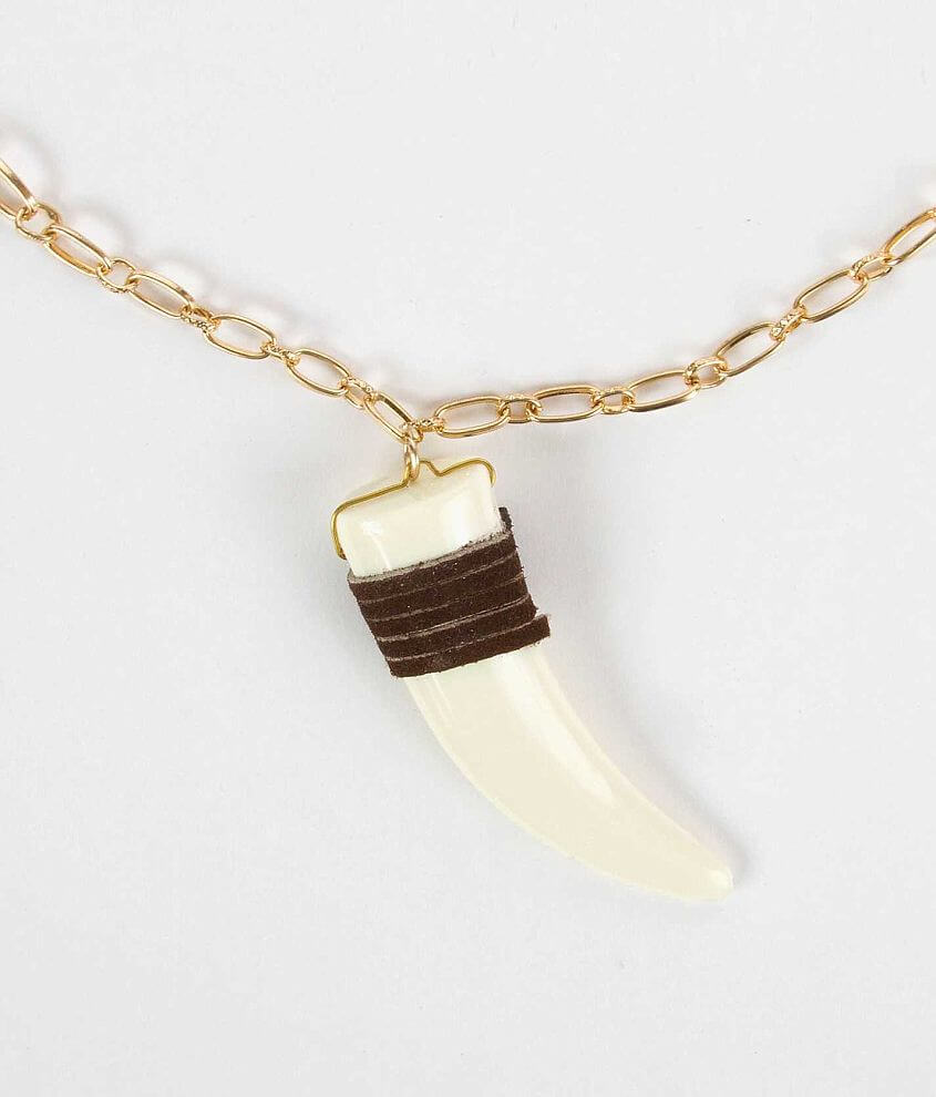 BKE Horn Necklace front view