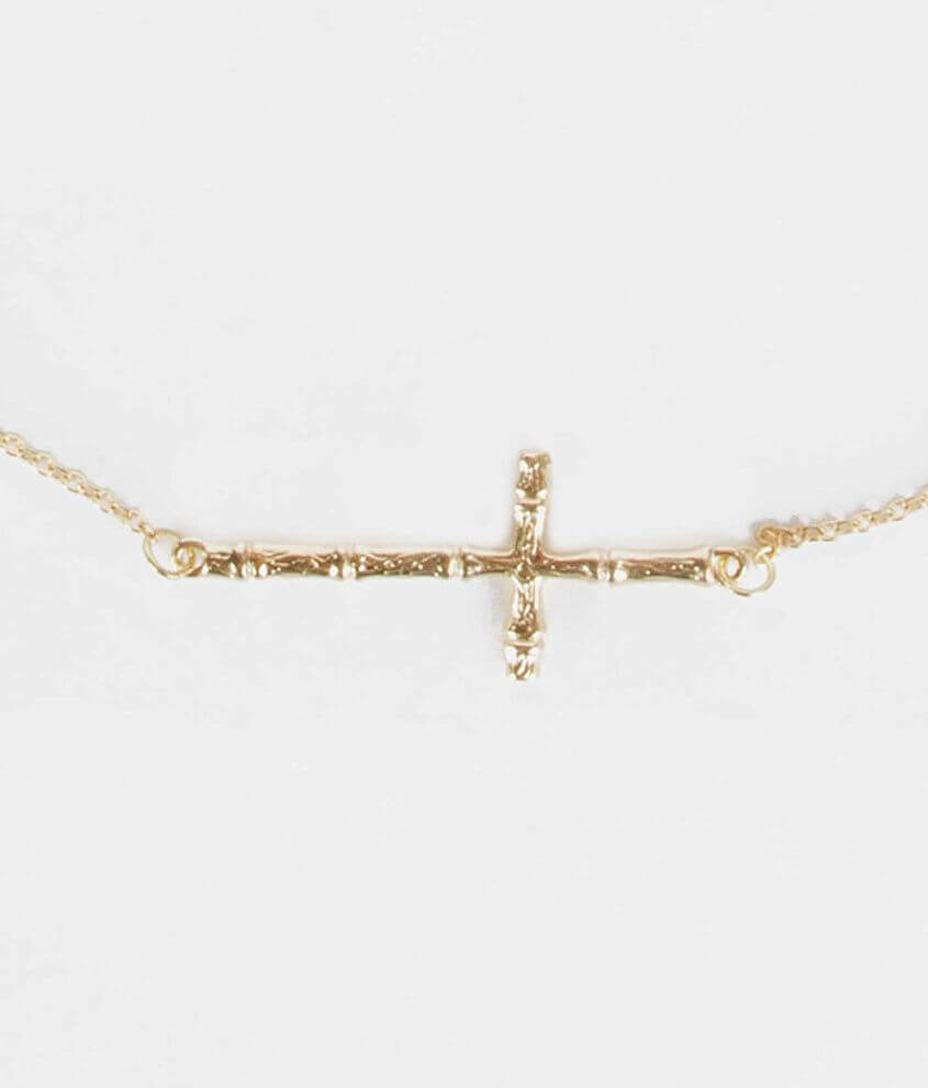 Daytrip Cross Necklace front view