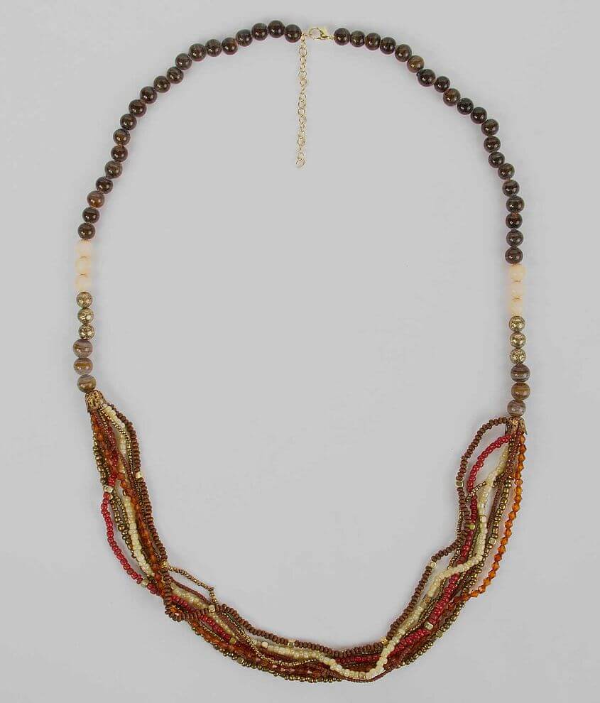 BKE Beaded Necklace front view