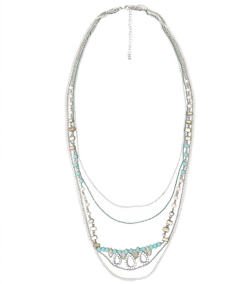 BKE Multi Chain Necklace front view