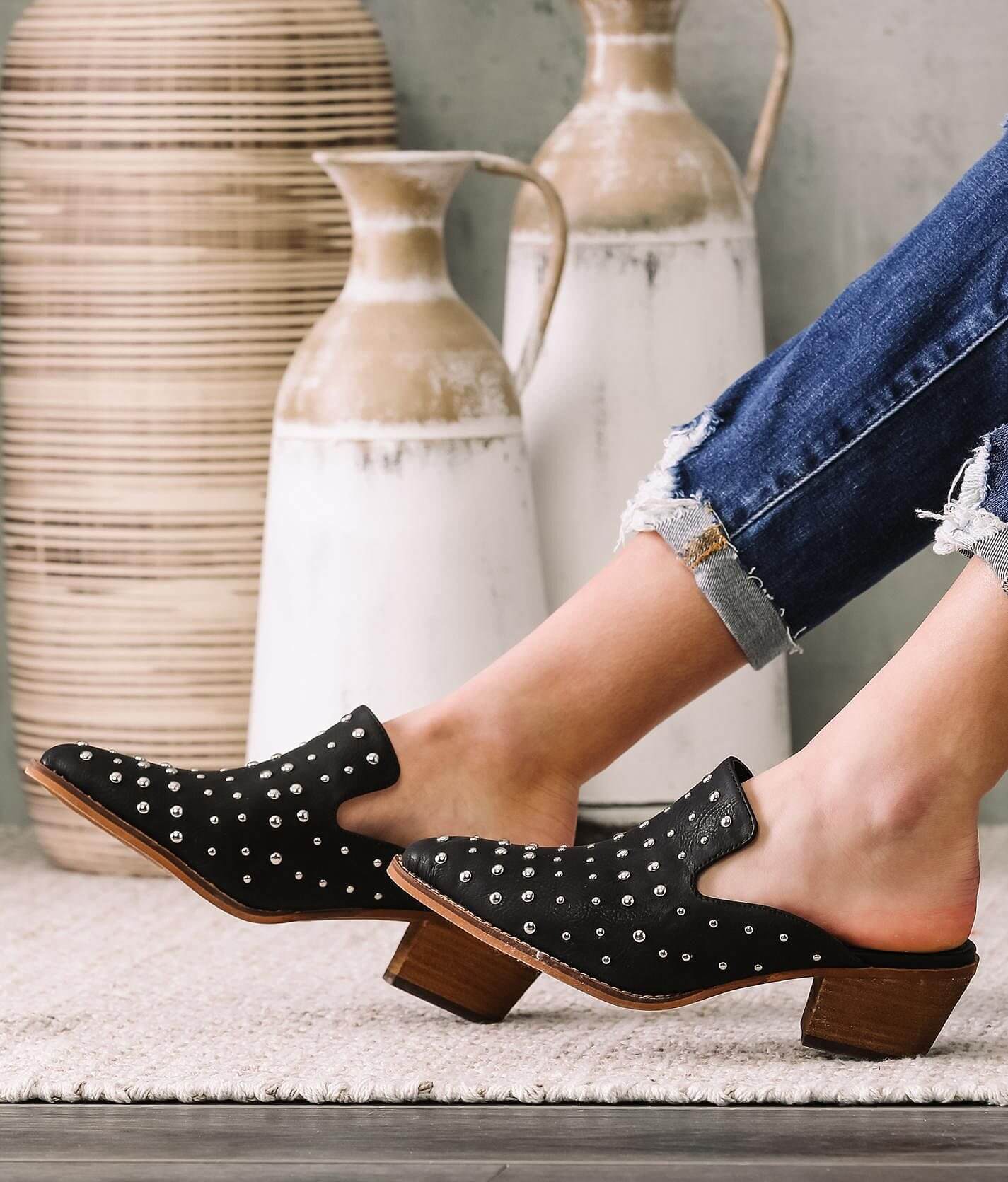 Studded mule store