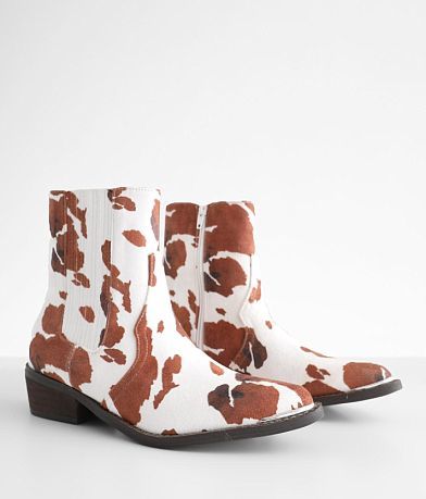 ARider Girl Cow Print Ankle Boot MISC_DETAIL_1