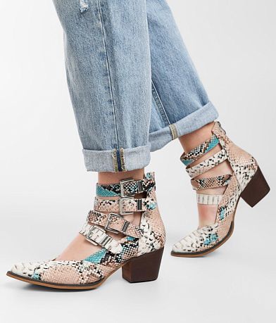ARider Girl Eleven Snake Print Ankle Boot MISC_DETAIL_4