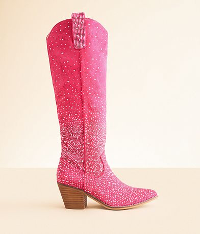 ARider Girl Shine Rhinestone Western Boot front view